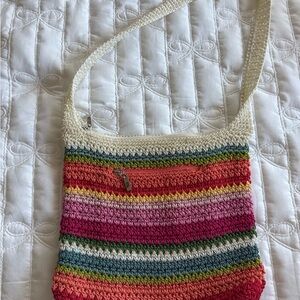 The Sak Multicolor Crochet Crossbody Bag